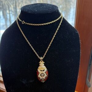 Edgar Berebi Limited ted Edition Blue Nile Louvre Scarab Locket